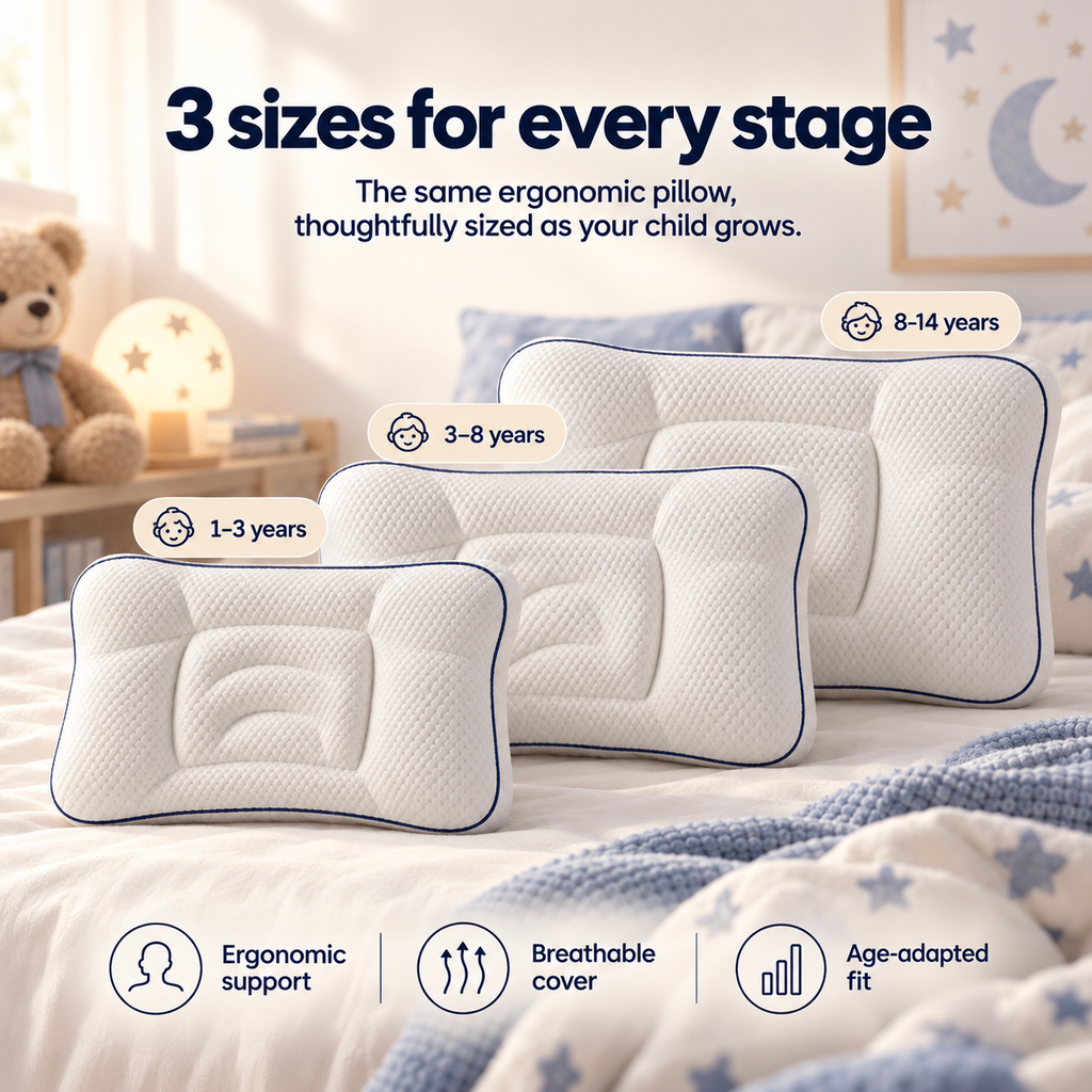 Kids Ergonomic Pillow