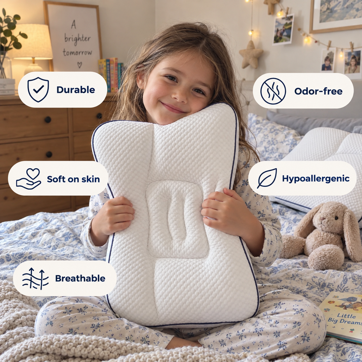 Kids Ergonomic Pillow